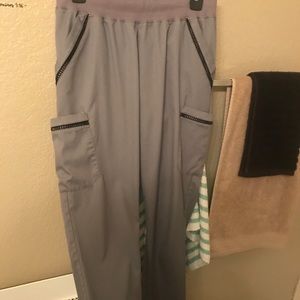 Grey Jaanuu scrub bottoms